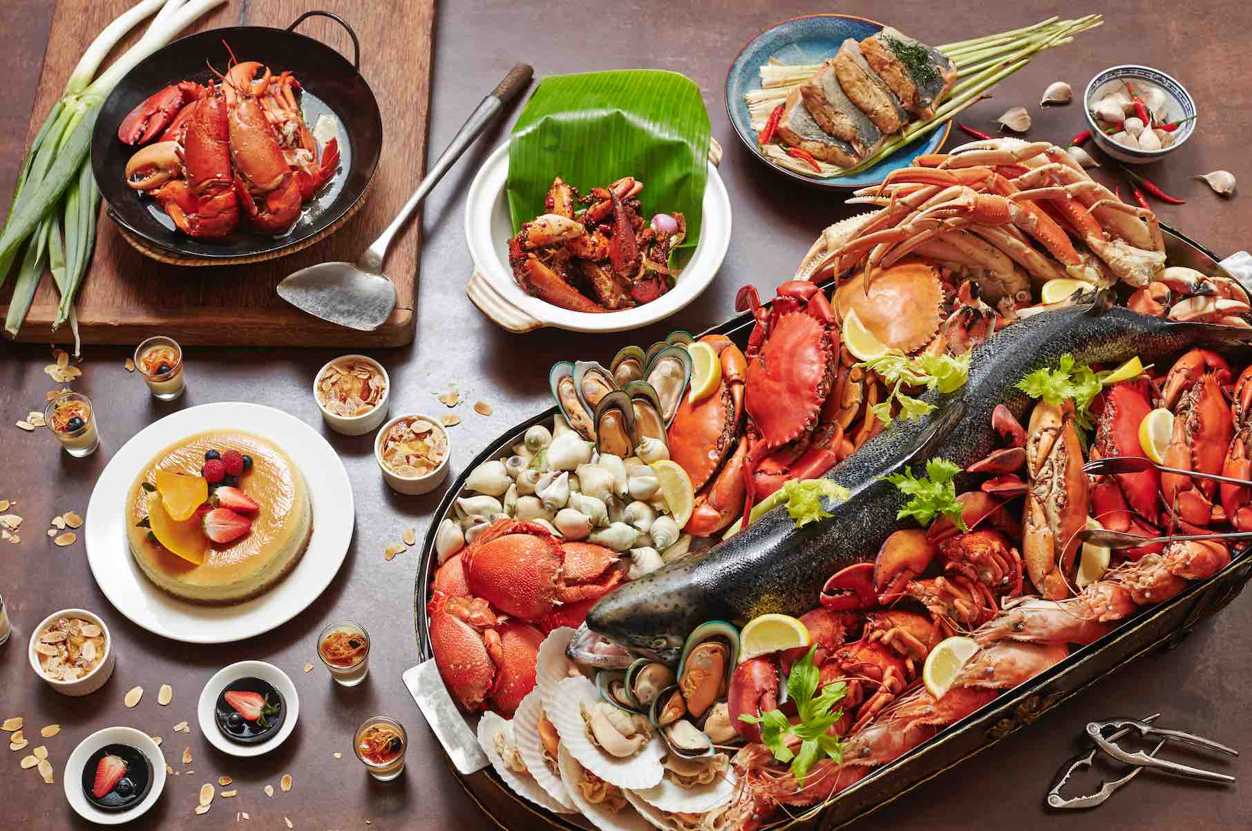 grilled seafood feast